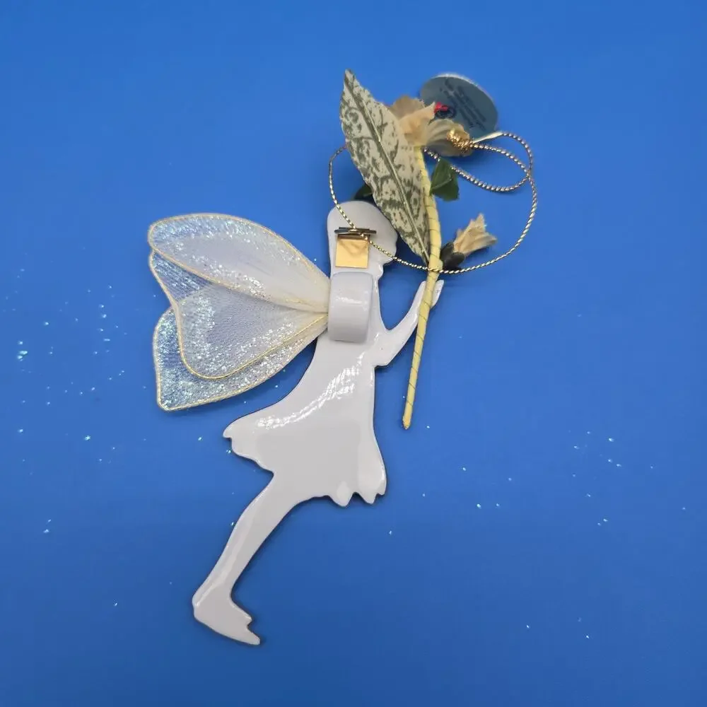 Bradford Editions Flower Fairies Third Issue Ornament Set of 4 w/ COA 2000